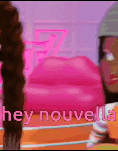 a barbie doll is wearing a helmet and says hey nouvelles