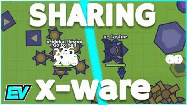 a screenshot of a game called sharing ev x-ware .