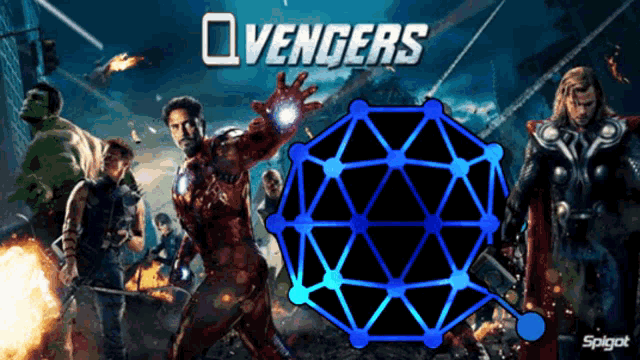 a poster for the movie avengers showing iron man thor hulk and others