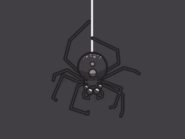 Spider Black Spider GIF - Spider Black Spider Phandelver Spider GIFs