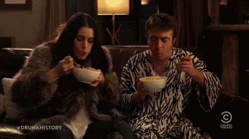 Hungry GIF - Drunk History Food Eat GIFs