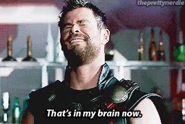 Thor In My Brain Now GIF - Thor In My Brain Now In My Head GIFs