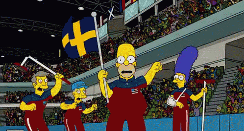 Sweden GIF - The Simpsons Homer Simpson Sweden GIFs