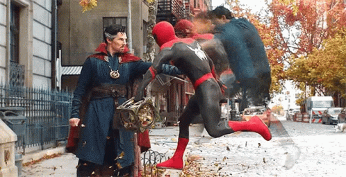 Spiderman Dr Strange GIF - Spiderman Dr Strange I Dont Think So GIFs