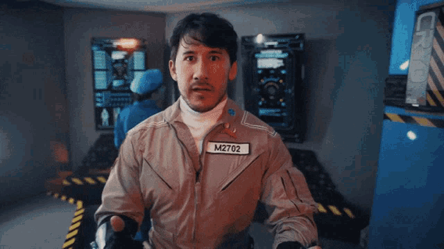 In Space With Markiplier Iswm GIF - In Space With Markiplier Iswm Salute GIFs