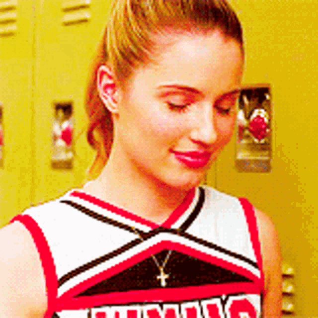 Glee Quinn Fabray GIF - Glee Quinn Fabray Cheerleader GIFs
