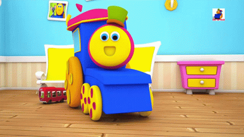 Toy Train Toy Bus GIF - Toy Train Toy Bus Driving By GIFs