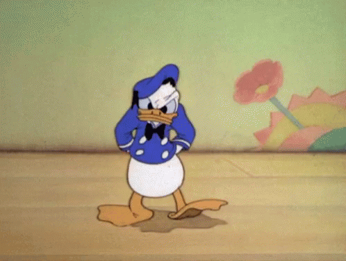 Donald Duck Tapping GIF - Donald Duck Tapping Waiting GIFs