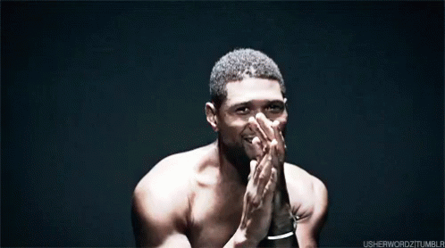 Usher Clapping GIF - Usher Clap GIFs