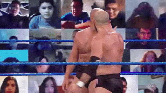 Victory Brotherly Hug GIF - Victory Brotherly Hug Showing His Tongue GIFs