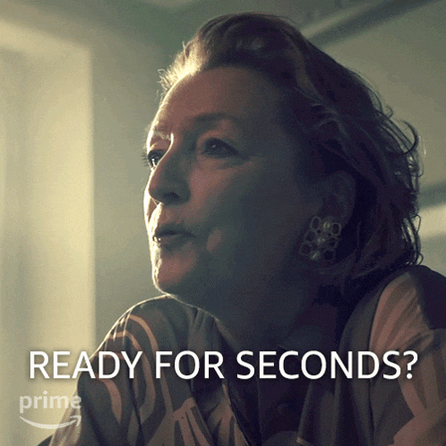 Ready For Seconds Dahlia Archer GIF - Ready For Seconds Dahlia Archer Lesley Manville GIFs