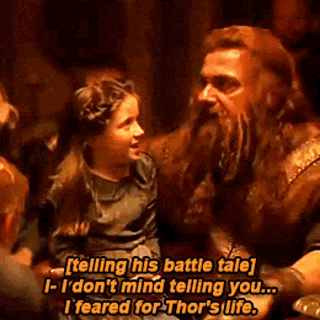 Fear I Feared For Thors Life GIF - Fear I Feared For Thors Life Battle Tale GIFs