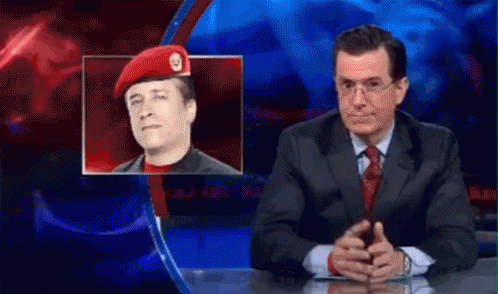 Stephen Colbert Salute GIF - Stephen Colbert Salute GIFs