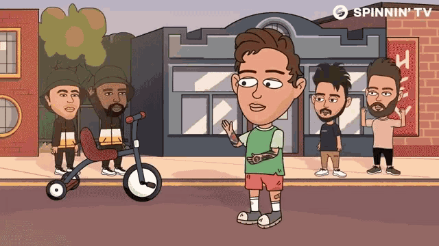 Robot Dance Tricycle GIF - Robot Dance Tricycle Bike GIFs