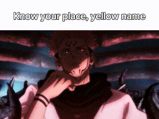 Yellow Name Know Your Place GIF - Yellow Name Know Your Place Jankylanky GIFs