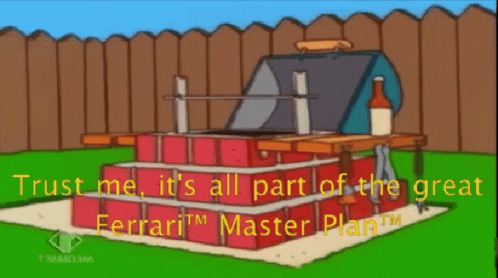Ferrari Master Plan GIF - Ferrari Master Plan Simpson GIFs
