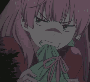 Anime Bite GIF - Anime Bite Irritated GIFs