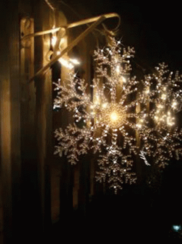 Christmas Snowflake GIF - Christmas Snowflake Lights GIFs