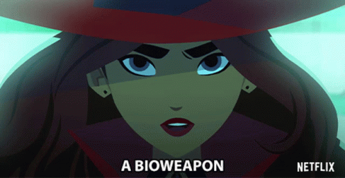 A Bioweapon Gina Rodriguez GIF - A Bioweapon Gina Rodriguez Carmen Sandiego GIFs