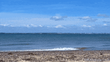 a photo of a beach taken by uk andrew com