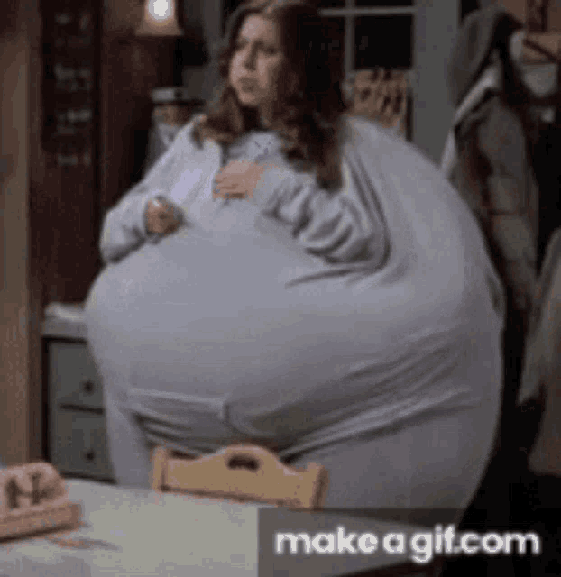 Fat Fat Girl GIF - Fat Fat Girl Frasier GIFs