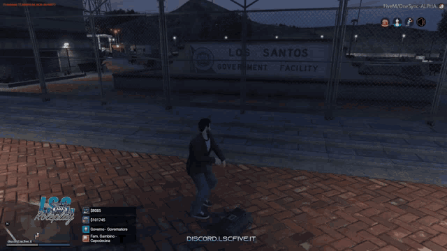 a screenshot of a video game that says discord.lscffive.it at the bottom