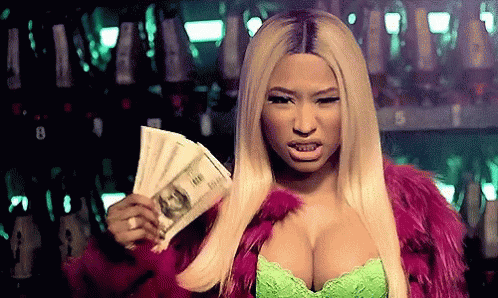 Money Dollar Bills GIF - Money Dollar Bills Nicki Minaj GIFs