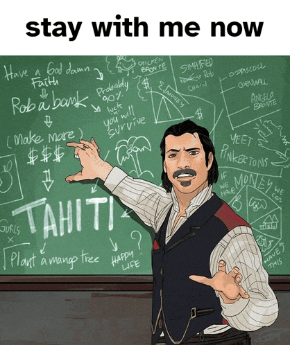 a man stands in front of a chalkboard that says stay with me now