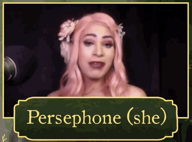 Persephone Tales Of Make Believe GIF - Persephone Tales Of Make Believe Peace Sign GIFs
