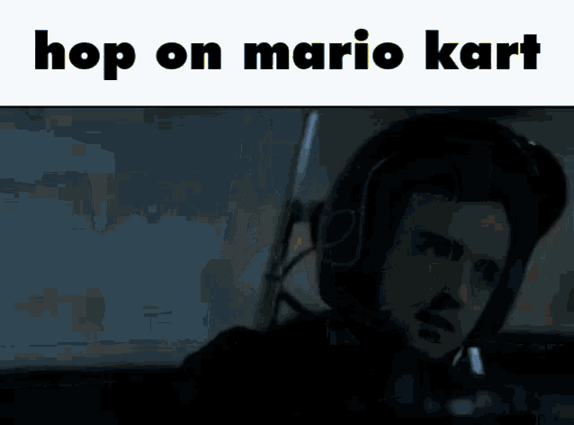 Hop On Mario Kart Breaking Bad GIF