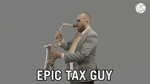 Verohallinto Epic Tax Guy GIF - Verohallinto Epic Tax Guy Sax GIFs