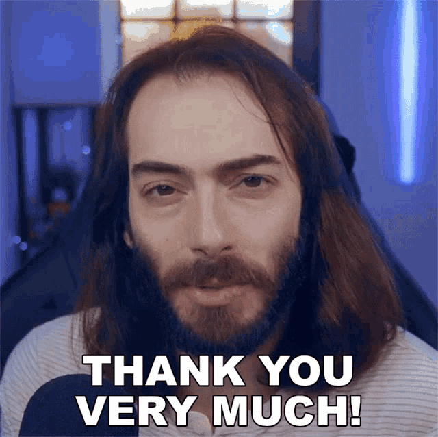 Thank You Very Much Wulff Den GIF - Thank You Very Much Wulff Den Ty GIFs