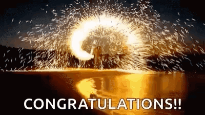 Congratulations Celebrate GIF - Congratulations Celebrate Fireworks GIFs