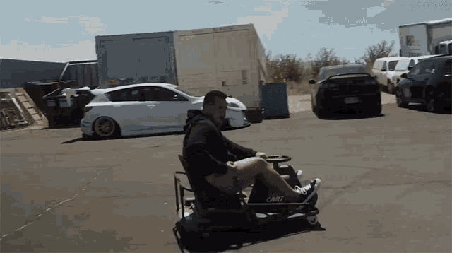Go Cart Drift GIF - Go Cart Drift Woo GIFs