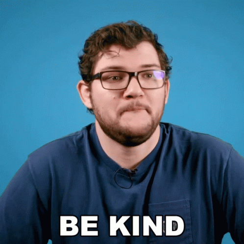 Be Kind Nolan Sykes GIF - Be Kind Nolan Sykes Donut Media GIFs