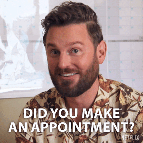 Did You Make An Appointment Bobby GIF - Did You Make An Appointment Bobby Queer Eye GIFs