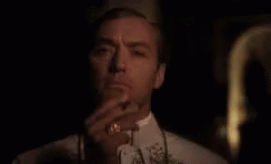 The Young Pope Cigarette GIF - The Young Pope Cigarette Jude Law GIFs