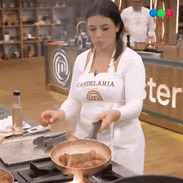 Cocinando Candelaria Sorini GIF - Cocinando Candelaria Sorini Masterchef Argentina GIFs