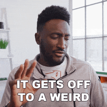 It Gets Off To A Weird And Rocky Start Marques Brownlee GIF - It Gets Off To A Weird And Rocky Start Marques Brownlee It'S A Difficult Beginning GIFs