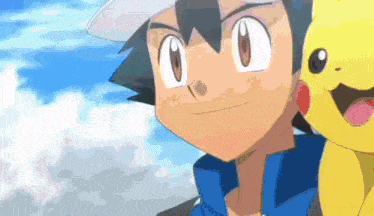 a close up of a person holding a pikachu