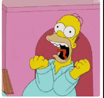 Grito Homer Simpsons GIF - Grito Homer Simpsons Scream GIFs
