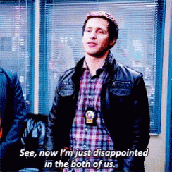 Andy Samberg Disappointed In The Both Of Us GIF