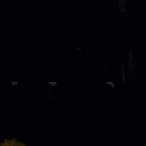 a dark room with a few shelves and a few boxes