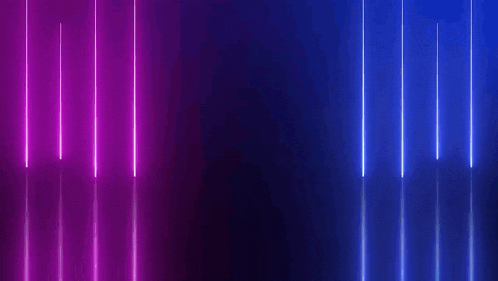 a neon sign that says no familia on a blue and purple background