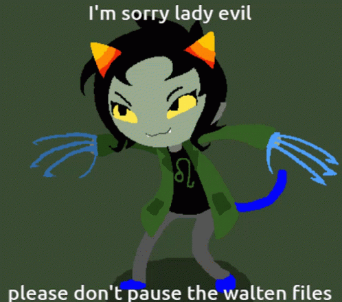 Lady Evil Walten Files GIF - Lady Evil Walten Files Kin Planet GIFs