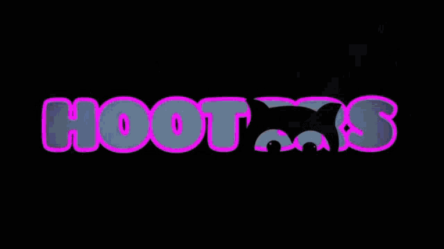 silhouettes of people are dancing in front of a sign that says hooters
