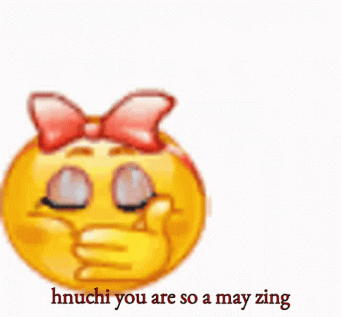 Hnuchi A May Zing GIF - Hnuchi A May Zing Kiss Emoji GIFs
