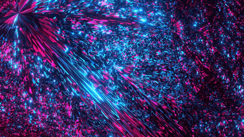 a computer generated image of a colorful background