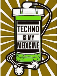 техно это моё лекарство GIF - Techno Medicine Drugs GIFs