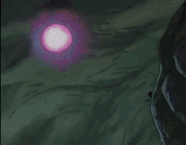 a robot in a blue shirt is flying through space